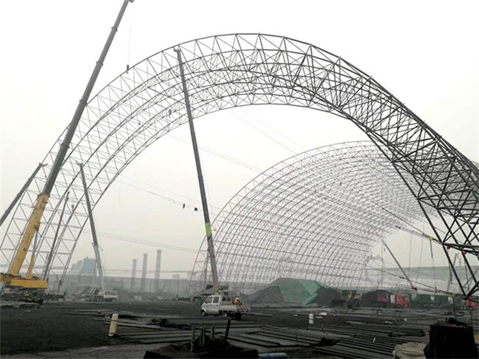 上海干煤棚网架吊装